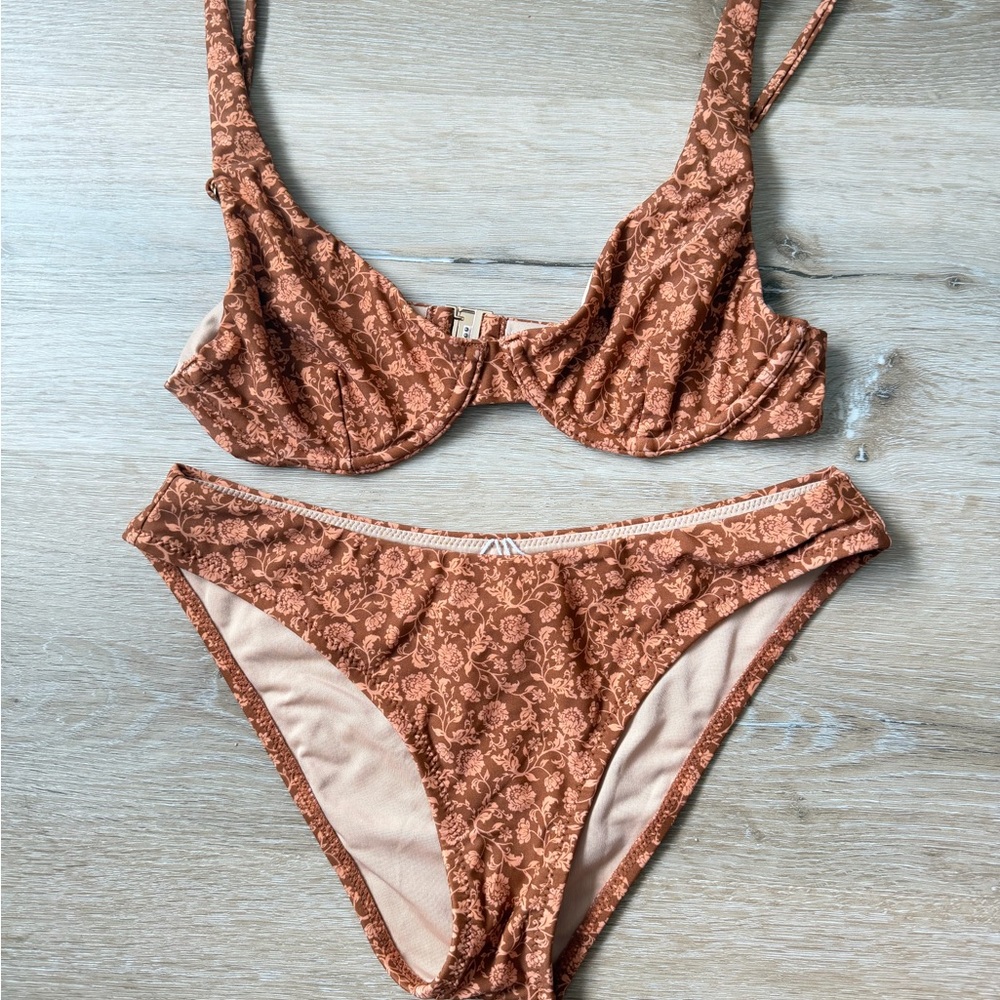 Rhythm Floral Bikini Set - Size Small